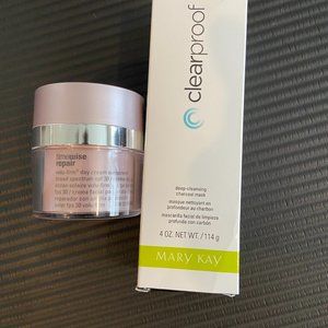 Mary Kay Clearproof Charcoal Mask & TimeWise Repair Day Cream